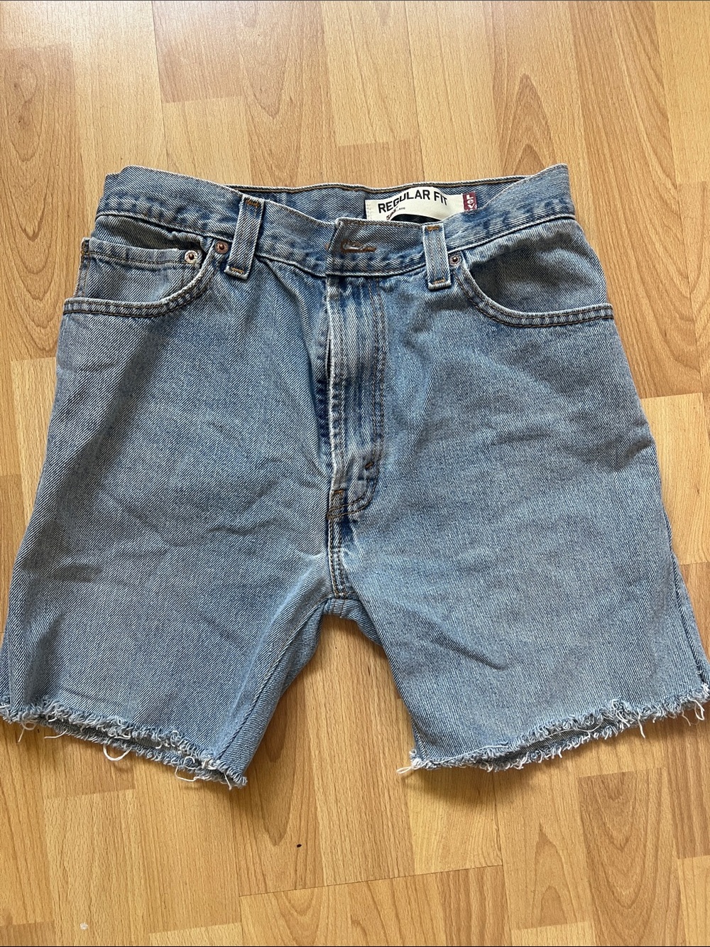 Levi's Light Blue Denim Women's Cutoff Shorts